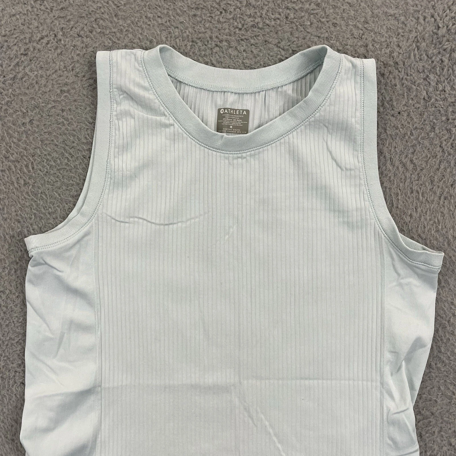 athleta pop space dye short sleeve workout gym shirt