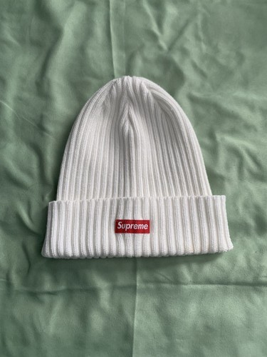 Supreme Overdyed Beanie SS20 White 