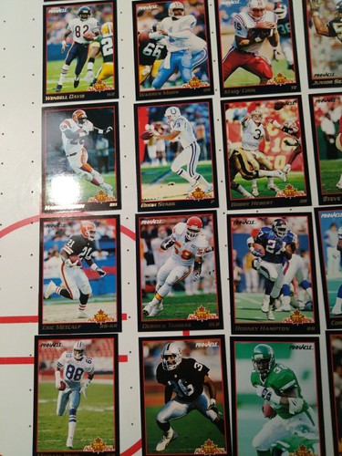 1993 SCORE PINNACLE MEN of AUTUMN Football Set (55) Marino Emmitt Barry Sanders - Picture 5 of 23