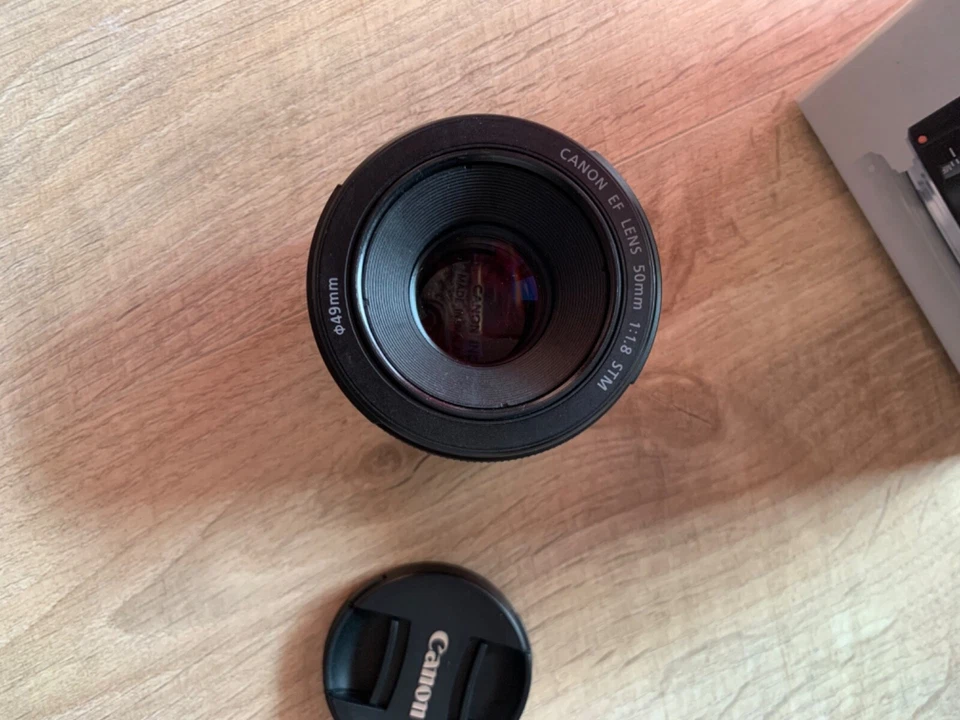Canon EF 50mm F/1,8 STM Objectif Haute Qualité - Noir - Photo 3/4