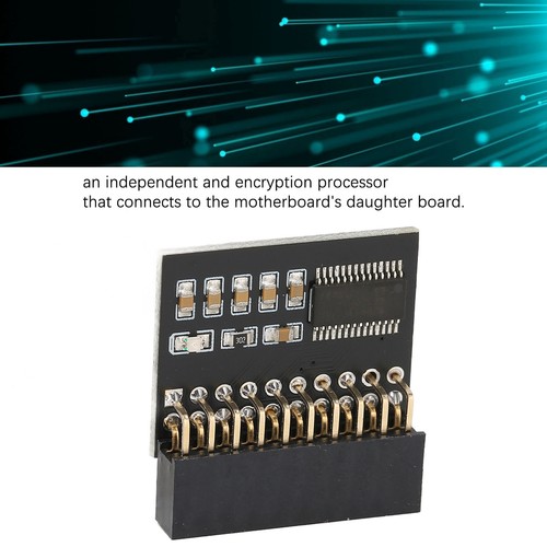 TPM 1.2 Module LPC Interface TPM Module 20PIN Light Weight For PC - Afbeelding 8 van 23