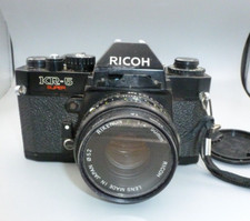 Ricoh KR 5 Super 35mm SLR Film Camera with 50mm f2 Lens  For Parts Only  99