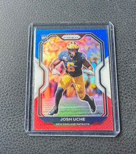 2020 Panini Prizm Josh Uche Rookie Red White & Blue Prizm