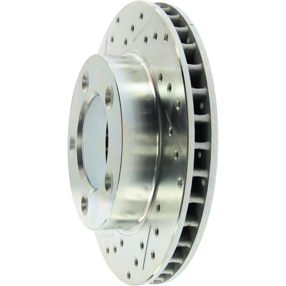 Par delantero de rotor de freno de disco Stoptech para Ford Bronco 1976-1993 (44338) Foto 4 de 4