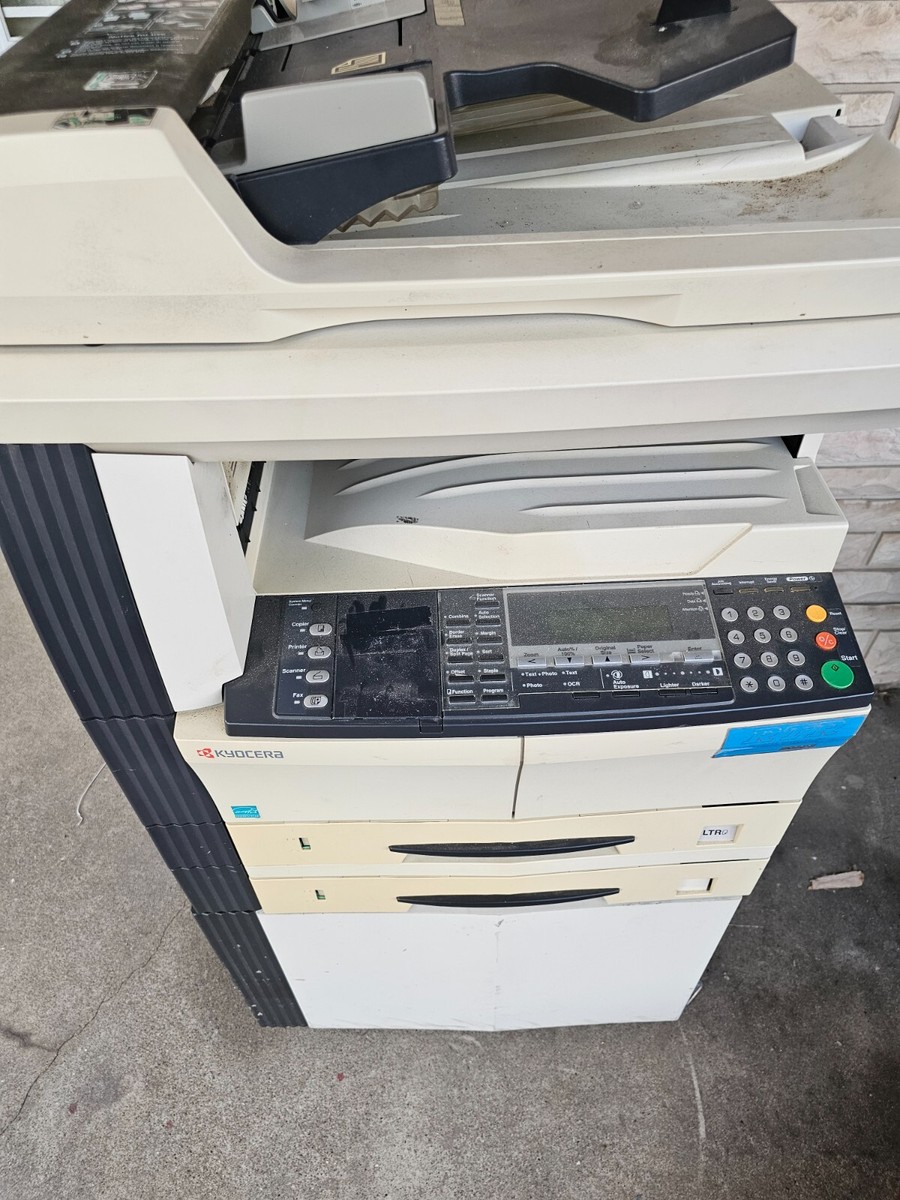 2009 kyocera 2050 copy machine with storage base Used | eBay