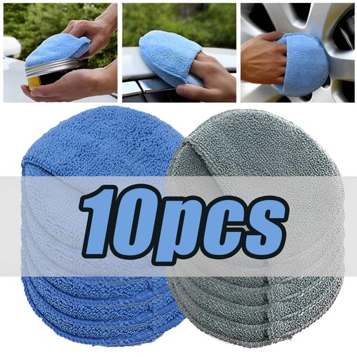 Car Detailing Applicator Pads Car Care Waxing Polish Sponges Soft Microfiber Rou