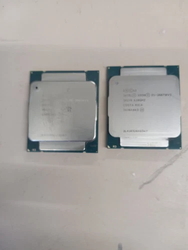Pair Of 2 - Intel Xeon E5-2687W v3 3.1GHz 25MB 10-Core 160W LGA2011-3 SR1Y6 Lot