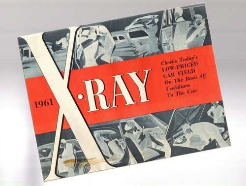 1961 RAMBLER X-RAY Brochure / Comparison Guide:CLASSIC vs.F-85,DART,BEL AIR,500 - Picture 1 of 6