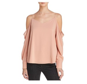 bardot cold shoulder top