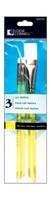 Loew Cornell All Media Brush Set White Nylon 3-piece Free Shipping Loew Cornell All Media Brush Set White Nylon 3-piece Free Shipping
