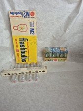 Vintage General Electric M2 Flashbulbs And Super Cubes