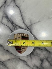 Set Of 4 Porsche Wheel Center Caps 3 Inches Set Of 4 Porsche Wheel Center Caps 3 Inches