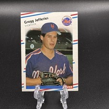 1988 Fleer Gregg Jefferies Rookie Card R46181. rookie card picture