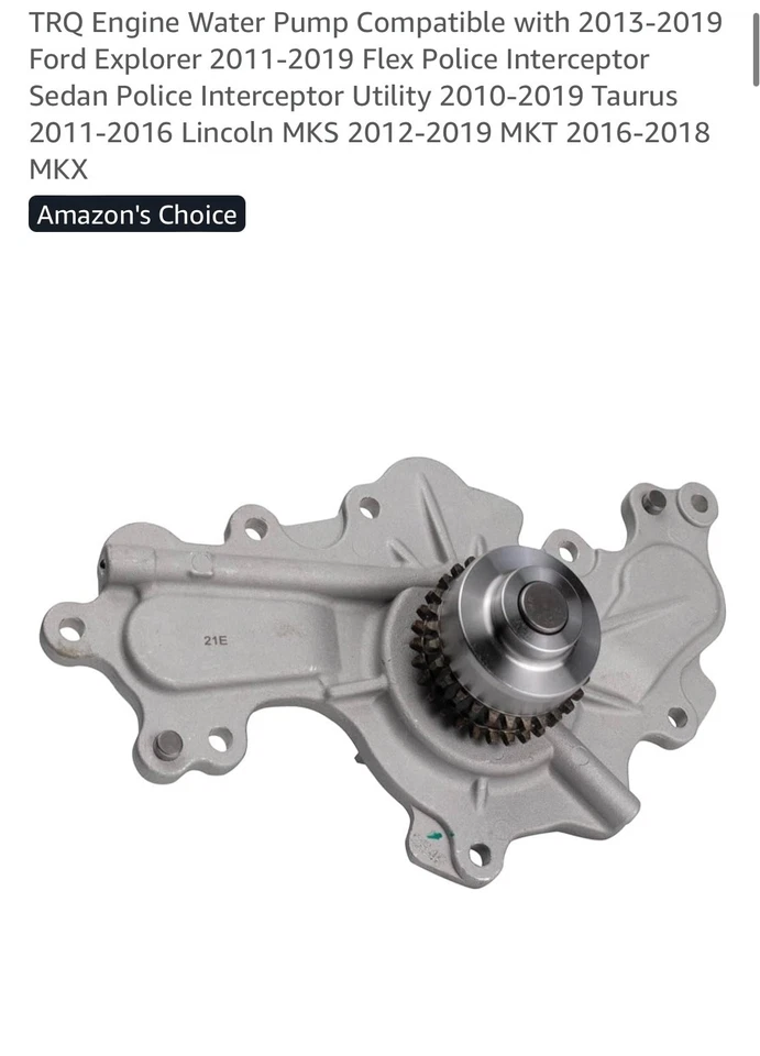 Bomba de agua del motor-bomba de agua (estándar) puertas 42044 Foto 2 de 4