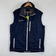 Helly Hansen Vest Mens XL Blue Softshell Wind...