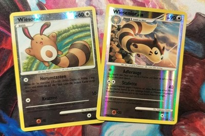 Pokemon Wiesor Wiesenior Lv35 2008 Vintage Oldschool Reverse Holo 26/27/132