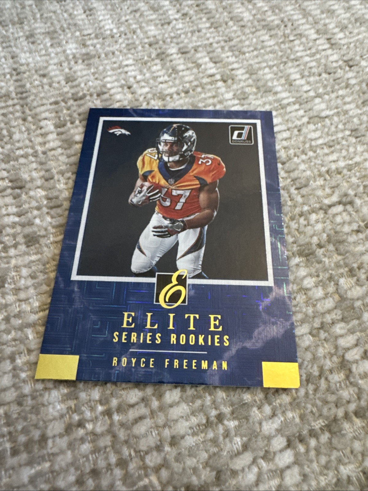 Royce Freeman Panini Donruss the Elite Series Rookies #ESR23 Base