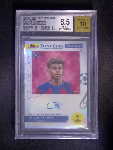 2023 Topps Finest Lamine Yamal