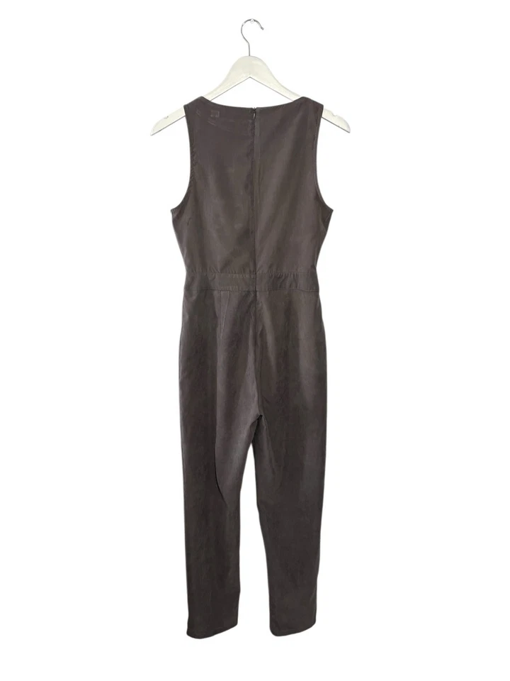 Macacão sem mangas Boohoo com cadarço cor argila - 4 - Imagem 4 de 4