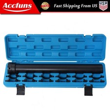 Inner Tie Rod Removal Auto Tool Kit With 12 Sae Metric Crowfoot Adapters 13pcs