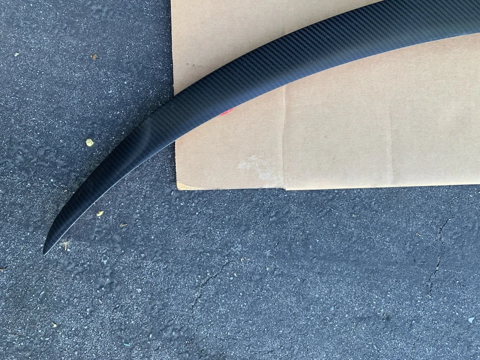 Alerón trasero OEM 24-25 Telsa modelo 3 fibra de carbono CF 1694505-00-D Foto 2 de 4