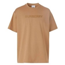 Burberry Harriston Logo Print Cotton T-Shirt