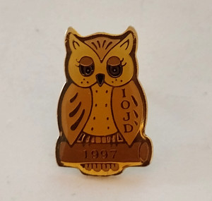 IOJD 1997 Owl Tack Pin