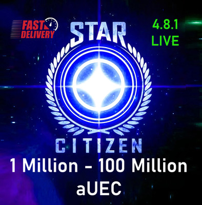 Star Citizen aUEC | 1.000.000 - 100.000.000 Credits | 4.8.1 LIVE - Fast Delivery!