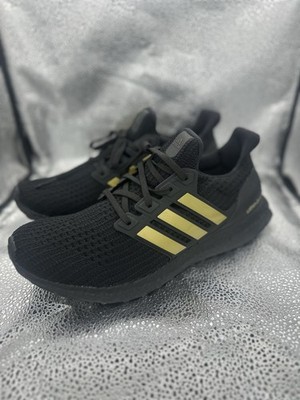 Adidas UltraBoost 4.0 DNA, Black & Gold, Mens Size 8.5