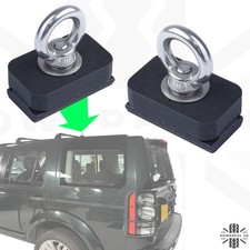 Roof Rail Mounting Eyelet Kit For Land Rover Discovery 34 Luggage Tie Loop