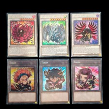 Yugioh 5ds PROMO PACK Chibi Art L5DD Sternenstaubdrache Schwarze Rose Token Secret