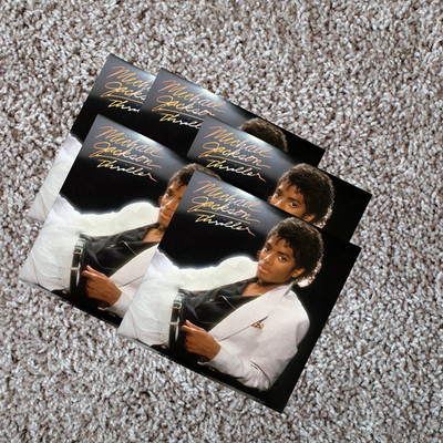 Lot of 5 Michael Jackson Thriller Vinyl Record Gatefold Jacket New Classic Album