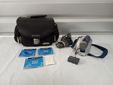 Sony DCR-DVD300 Camcorder With Battery Tested / Works w XL Battery And Charger