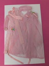 Imagined Vintage Barbie Outfit 1960 s Nighty Negligee Clone Pink Pajamas P124