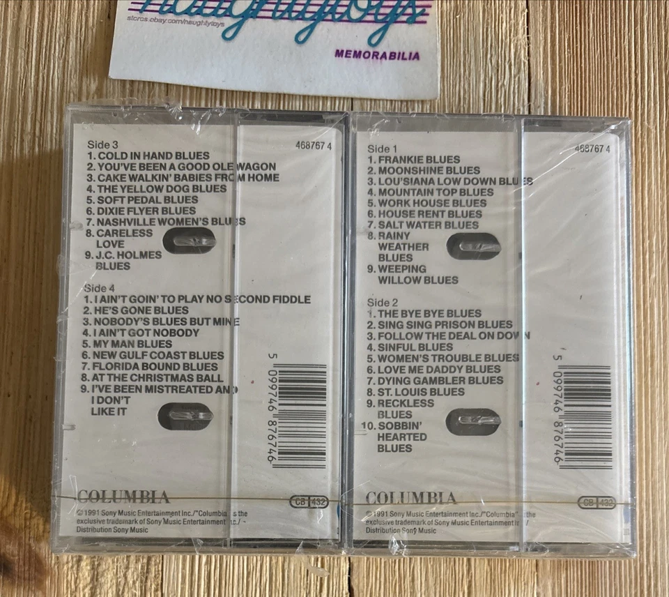 The Complete Recordings, Vol. 2 by Bessie Smith 2 Cassettes- SEALED NOS - Image 3 of 4