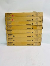 8 Genuine Sharp MX-2610N,MX-3110N Magenta, Yellow,  Black Toner MX-36NT MYK