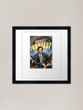 Bob Saget Shirt, Danny Tanner, Full Framed Wall Art Poster Canvas Print Picture