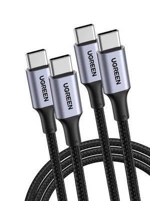 USB C Kabel 100W 2M Ladekabel USB-C 2 Stück PD 3.0 Schnellladekabel PPS USB C...