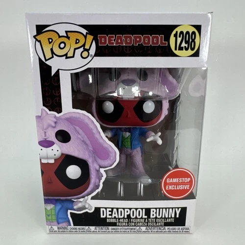 Funko POP! Marvel Deadpool Bunny #1298 GameStop Exclusive Vaulted