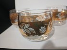 RARE MCM  Gold Accent Ring Roly Poly Cocktail Glasses Set of 4 — photo 3