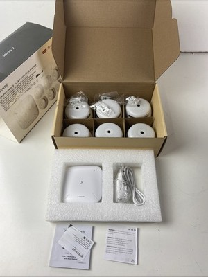X-Sense FS61 Rauchmelder Set - 6x XS01-M Rauchmelder 1x SBS50 Basisstation