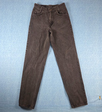 90s Levis 550 Student Jeans 28x32 Fits 26x30 Faded Raw Hem Mens Teens Denim