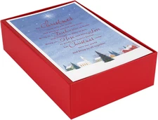 Boxed Christmas Cards, Church Blessings (40 Cards and 40 Envelopes) (1XPX1972)