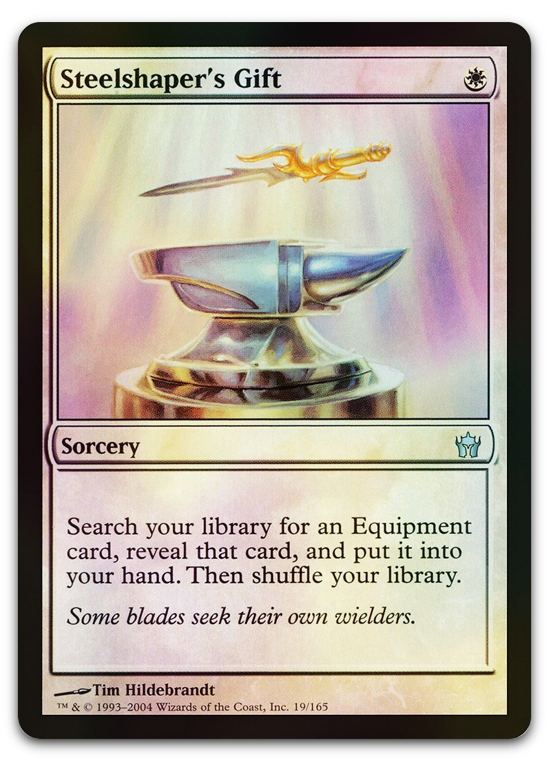 Steelshaper's Gift #19 (Foil) (LP) Fifth Dawn 5DN Magic MTG