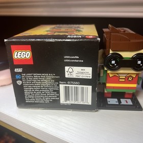 LEGO BRICKHEADZ: Robin (41587) Batman Movie(Open Box)