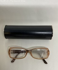 Bulgari 4045-B Beige Eyeglasses Frames Only Size 135 Italy