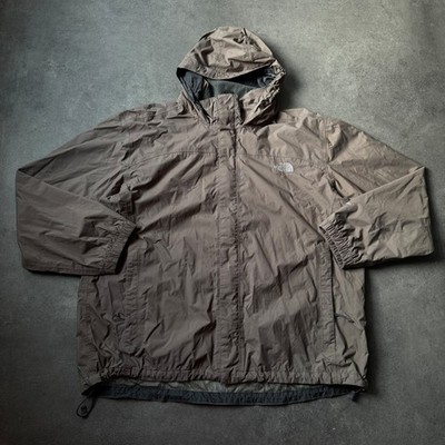 The North Face HyVent Herren Regen Wind Wander Jacke Outdoor Grau Gr. XXL