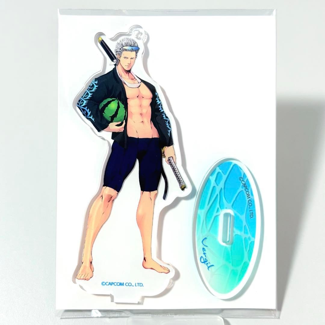 Standing Keychains Devil May Cry Acrylic Stand Keychain Virgil Summer | eBay