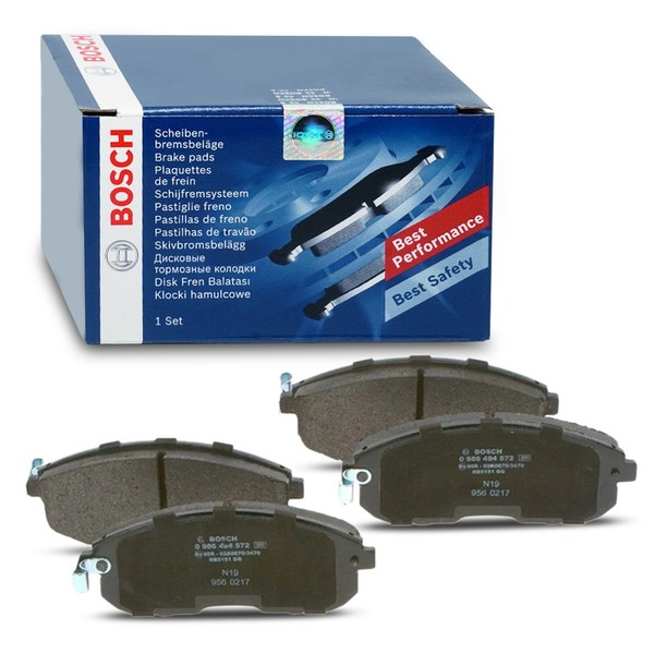 Bosch BremsbelÄGe Nissan Bluebird B17 Cube Z12 Juke F15 Pulsar C13 Sentra Teana-image