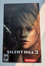 Silent Hill 3 Instruction Manual Only PlayStation 2 PS2 Original/Authentic